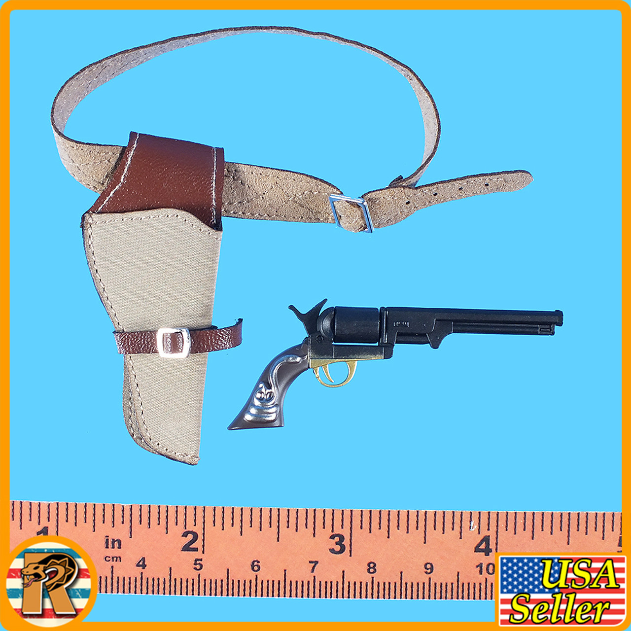 West Cowboy - Revolver & Belt Set #1 - 1/6 Scale -