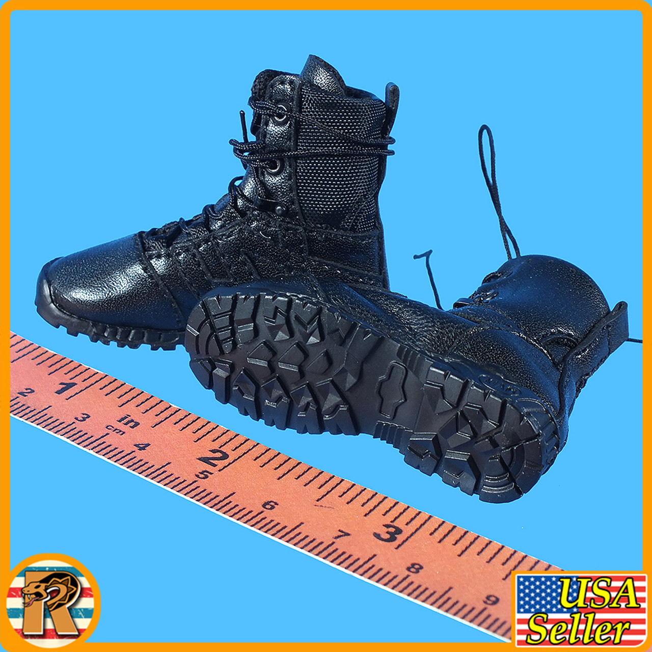 BFE+ Counter Terrorism - Boots (for Feet) - 1/6 Scale -