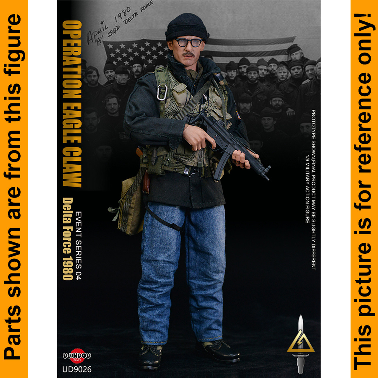 Delta Force 1980 - MP5 SMG Set - 1/6 Scale -