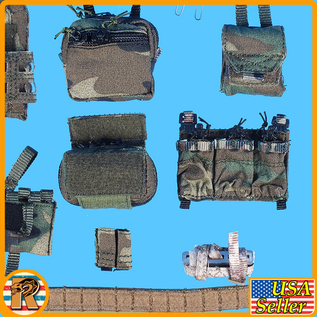 Shotshow Tactical Instructor - Full Vest & Pouch Set - 1/6 Scale -