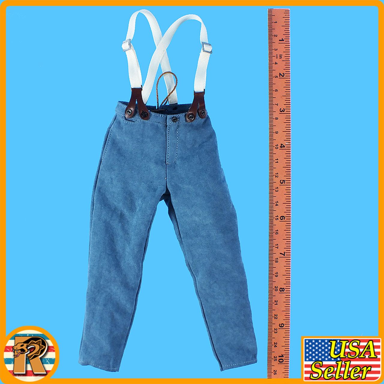 US 7th Iowa Volunteer - Pants w/ Suspenders - 1/6 Scale -