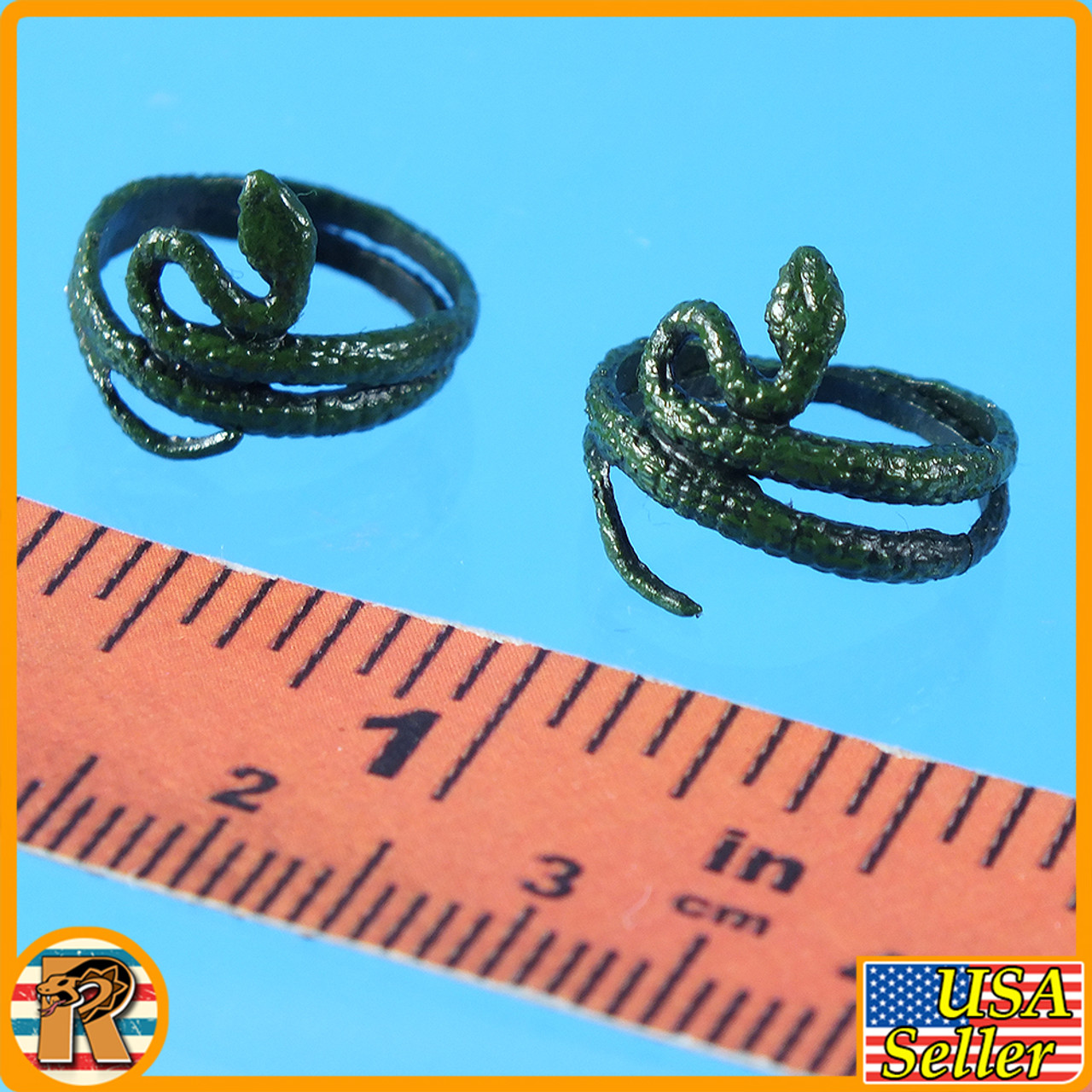 Medusa (Golden) - Snake Bracelets - 1/6 Scale -