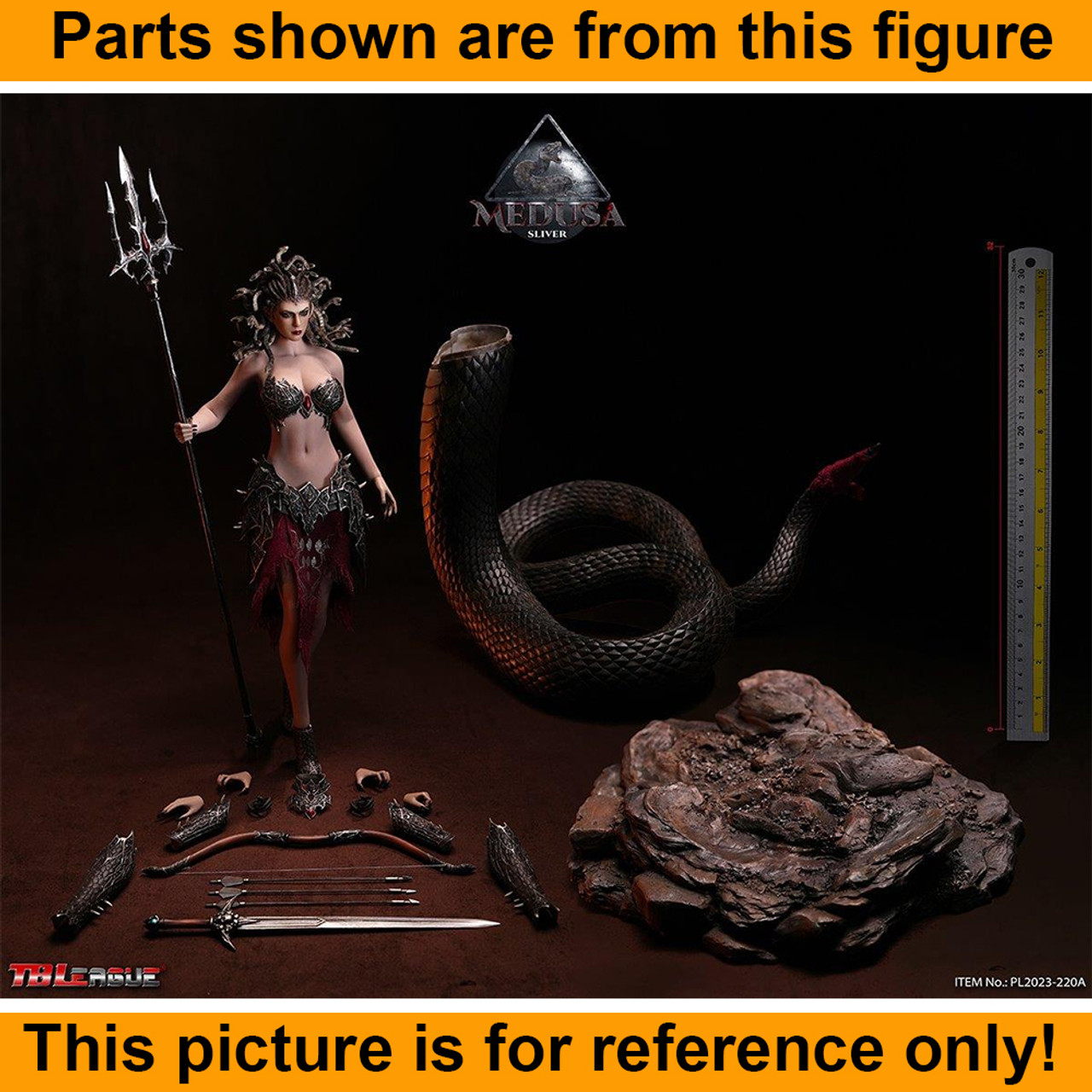 Medusa (Silver) - Female Hands - 1/6 Scale -