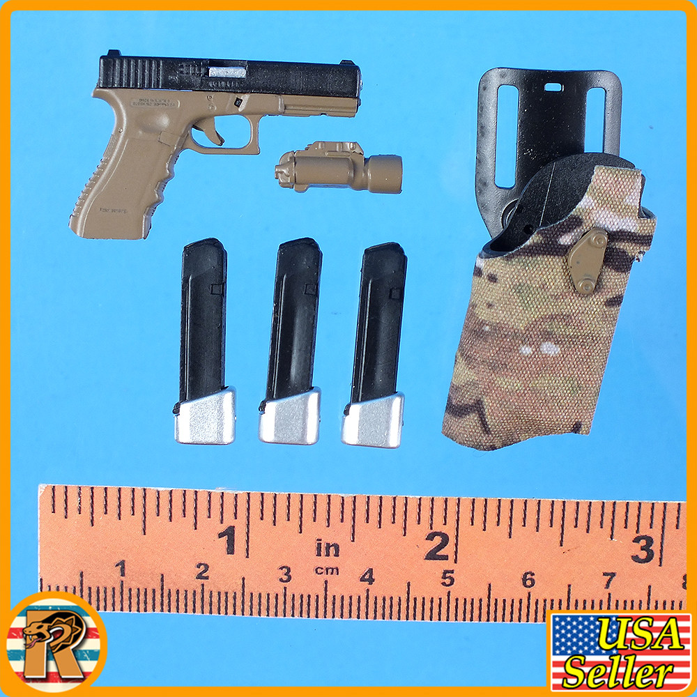 M49 Special Force - Pistol & Holster Set - 1/6 Scale Part - Mini Times