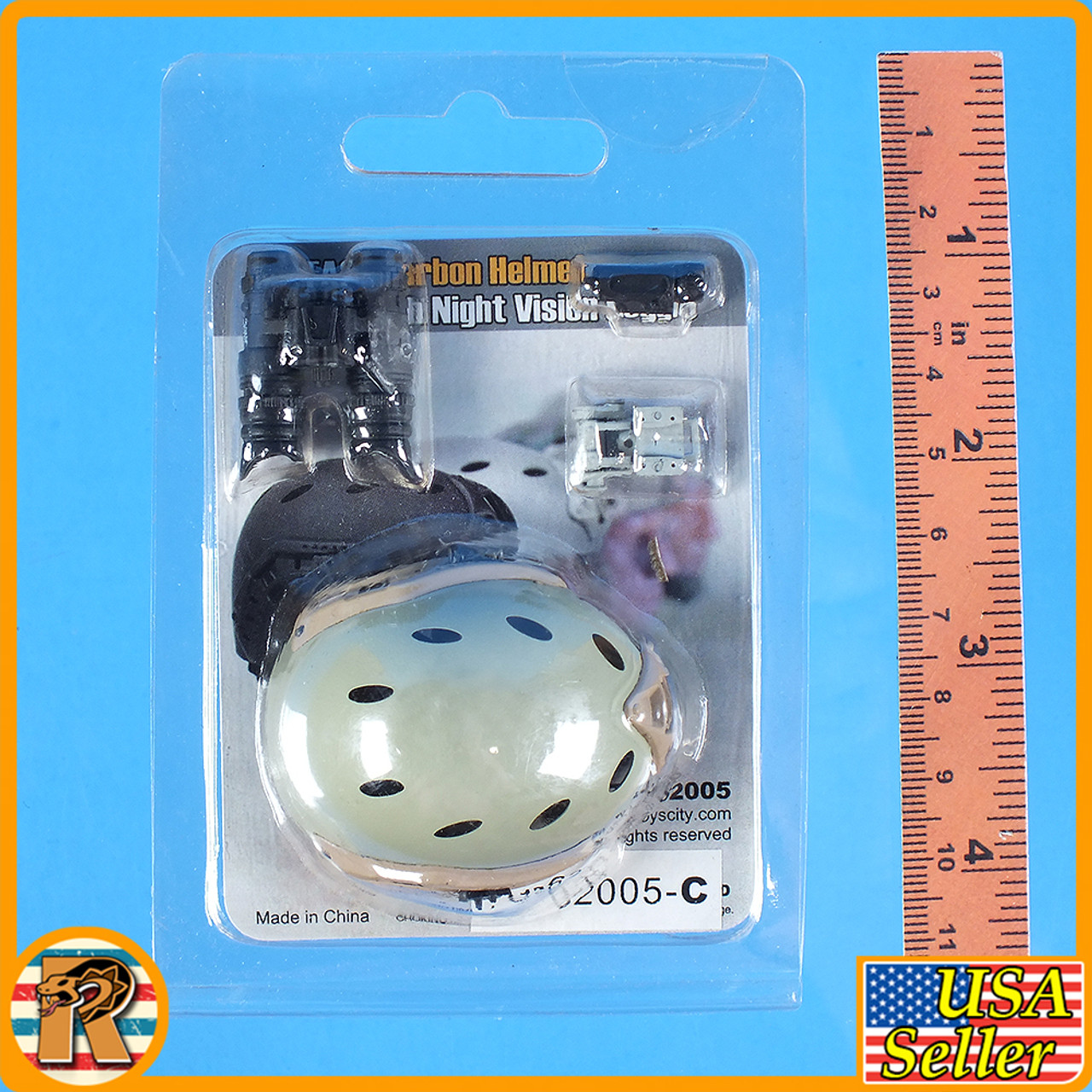 TC Helmets - FAST Carbon (Light C) #7 - 1/6 Scale