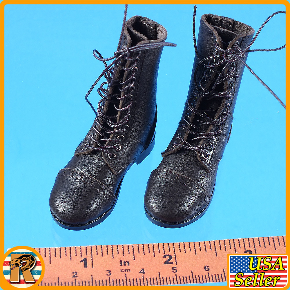 Lieutenant Buck Paratrooper - Jump Boots #1 - 1/6 Scale Part - Facepool