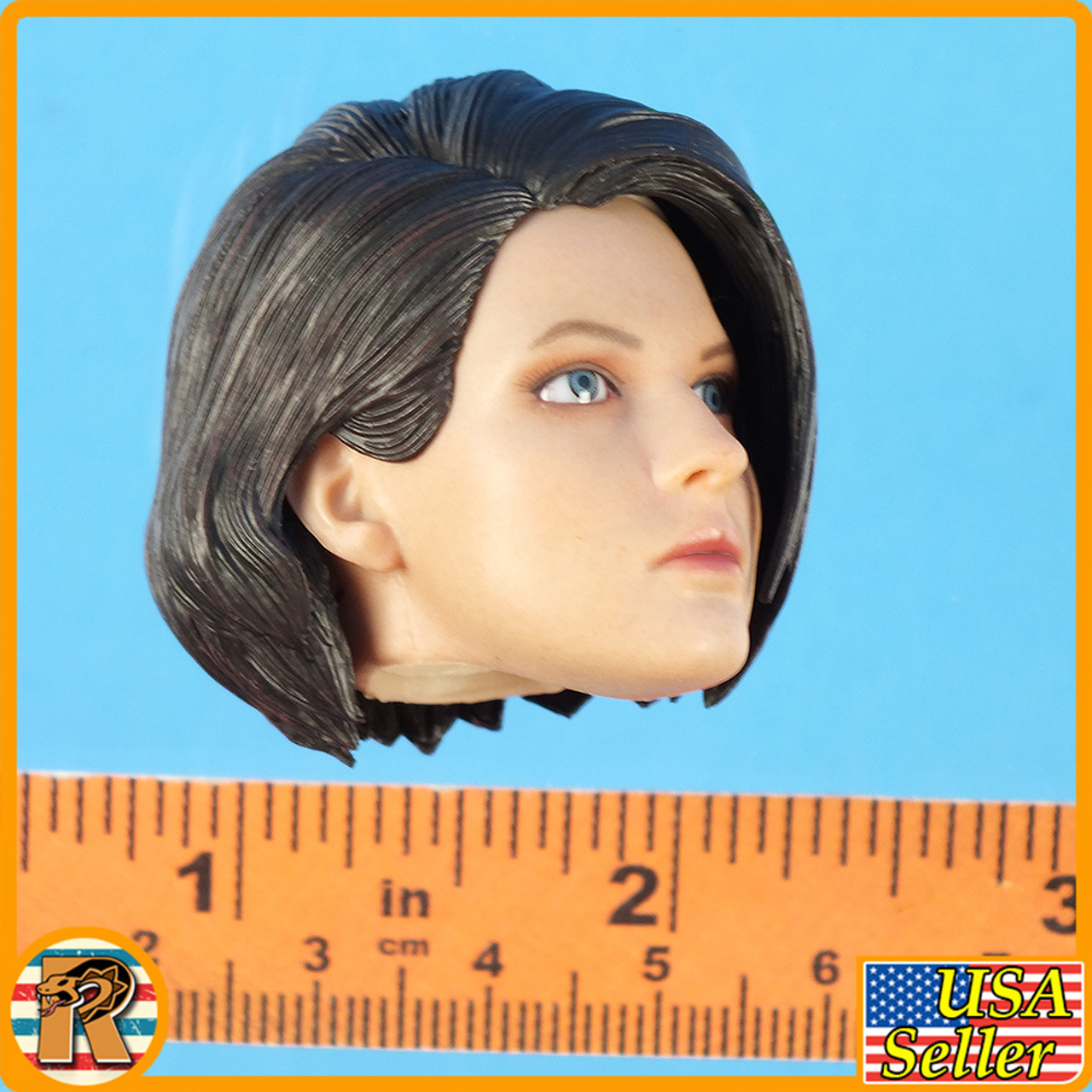Valentine - Head w/ Movable Eyes - 1/6 Scale