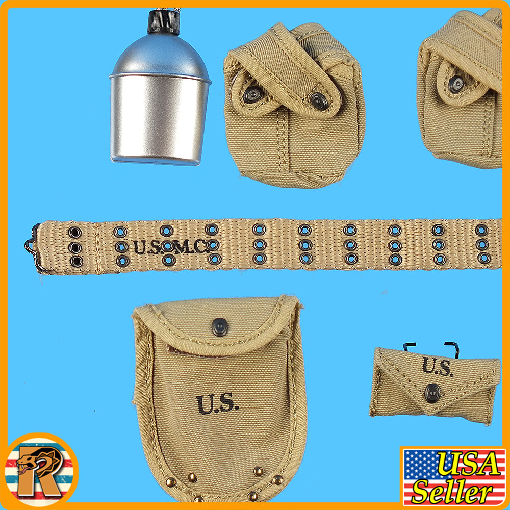 Sledge Hammer Mortar Team - Web Belt Set w/ Gear - 1/6 Scale