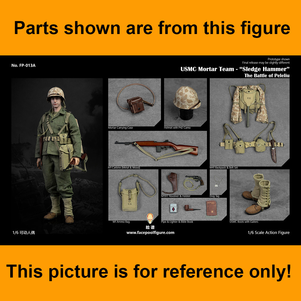 Sledge Hammer Mortar Team - M1 Camo Helmet (Metal) - 1/6 Scale