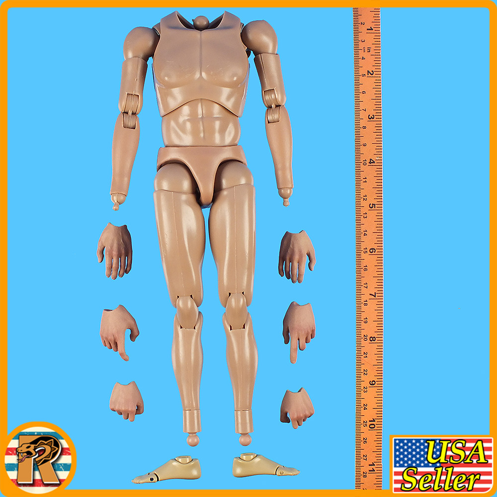 Sledge Hammer Mortar Team - Nude Body w/ Hands #1 - 1/6 Scale