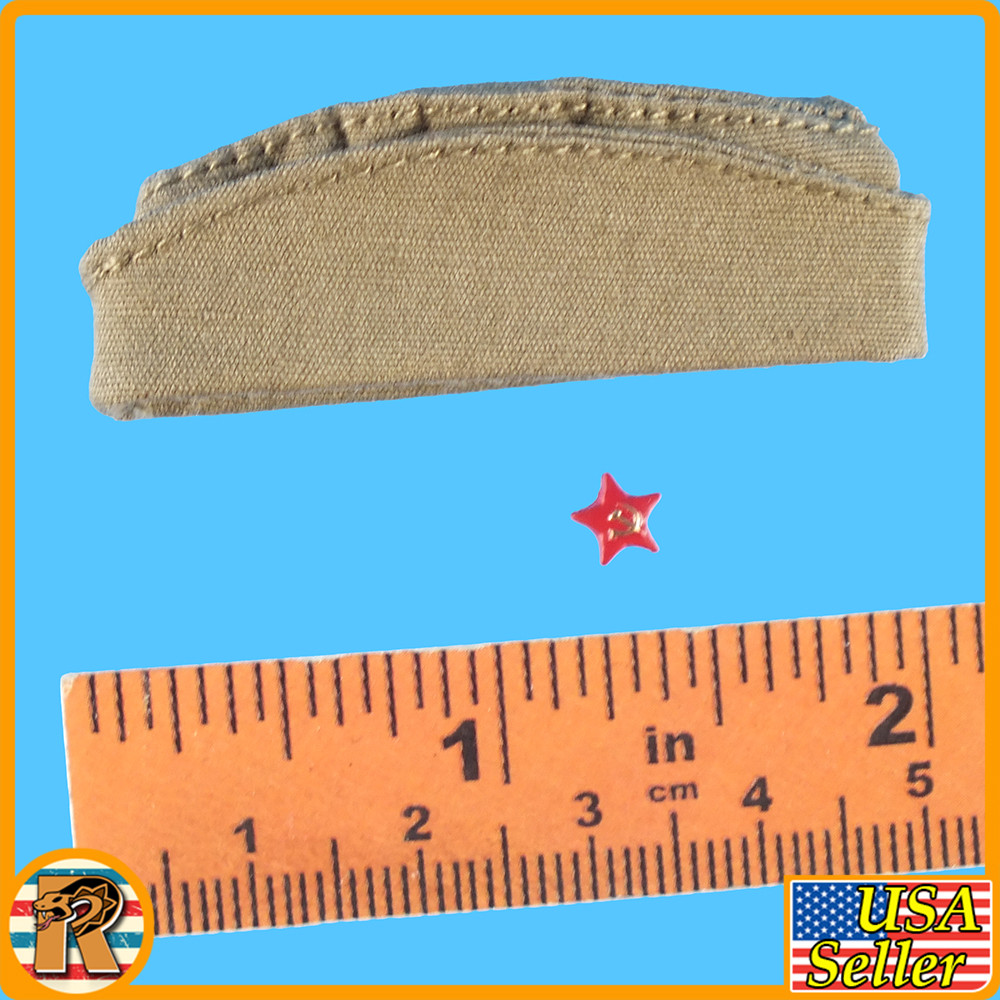 Stalingrad Female Snow Sniper - Garrison Cap #2 - 1/6 Scale