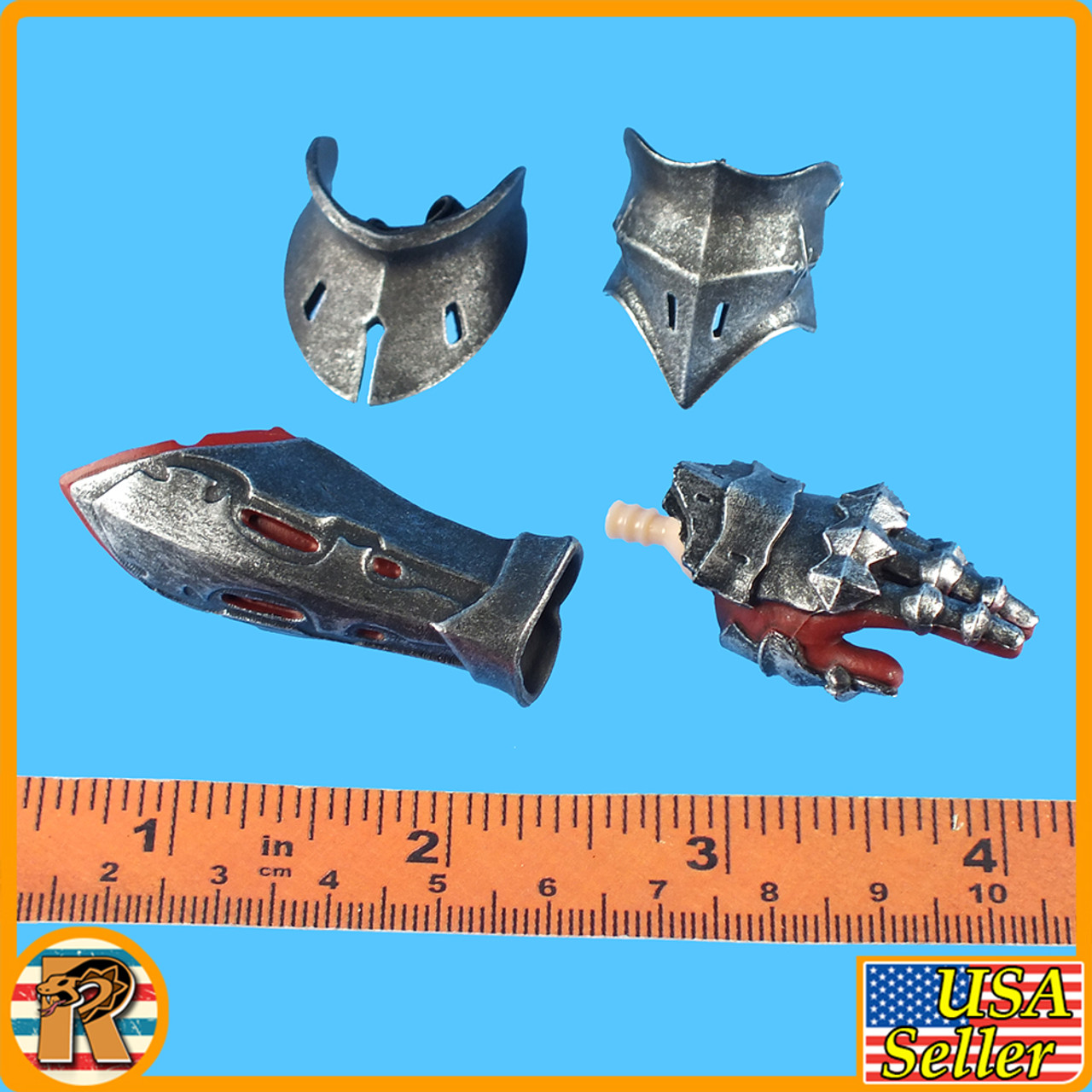 Clive Rosfield FF XVI - Metal Arm & Leg Armor Set - 1/6 Scale