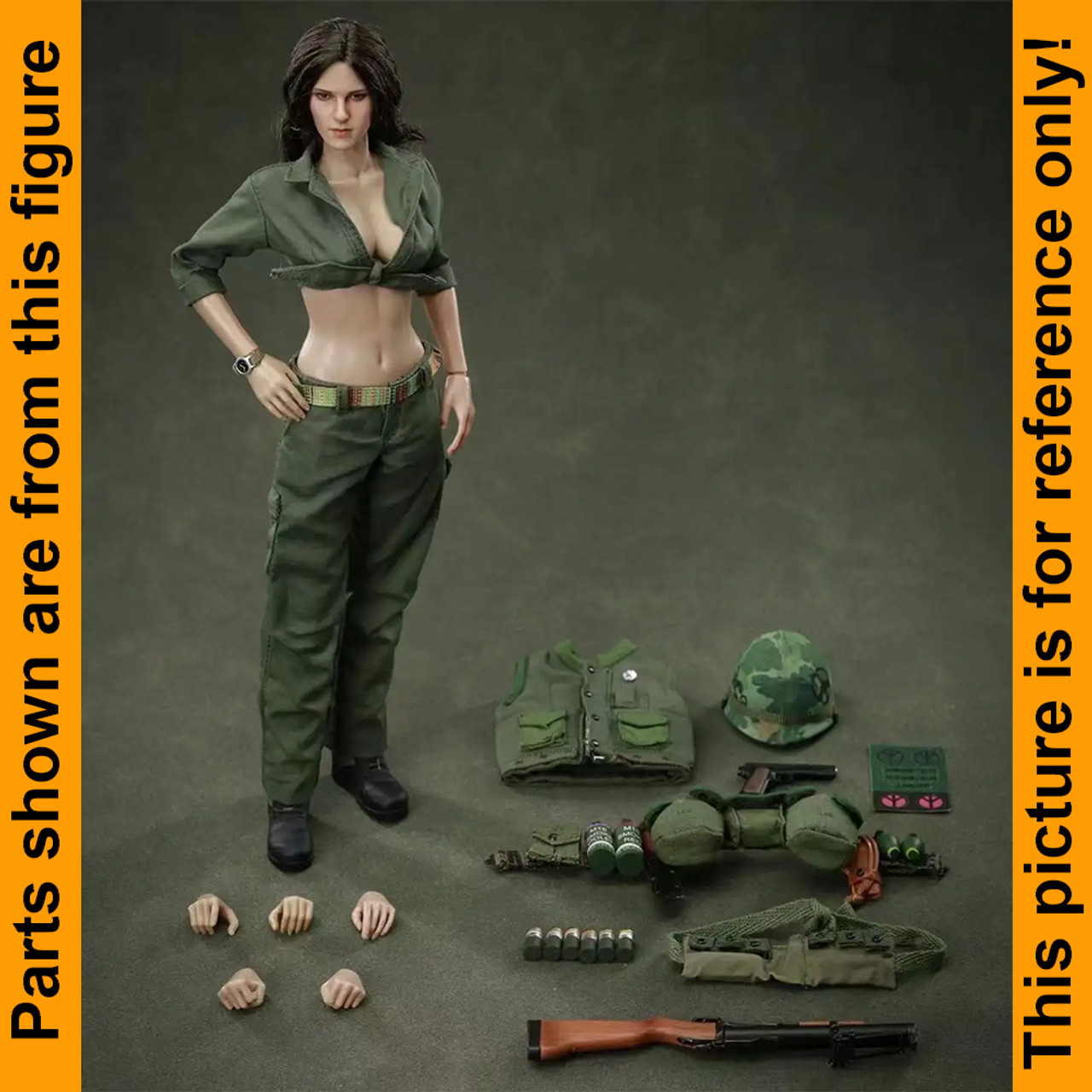 Vietnam Era Female - FLAK Vest - 1/6 Scale