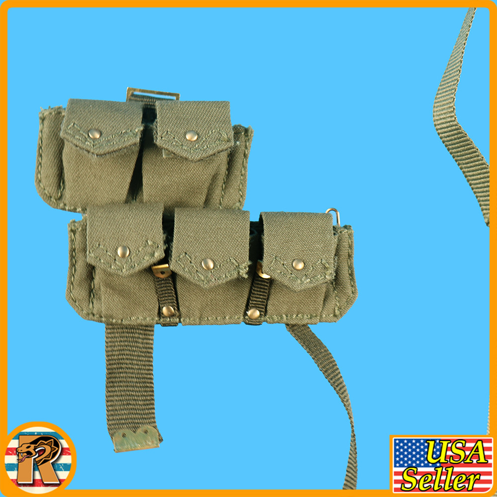 Darkest Hour British Infantry - Belt Set w/ Pouches - 1/6 Scale