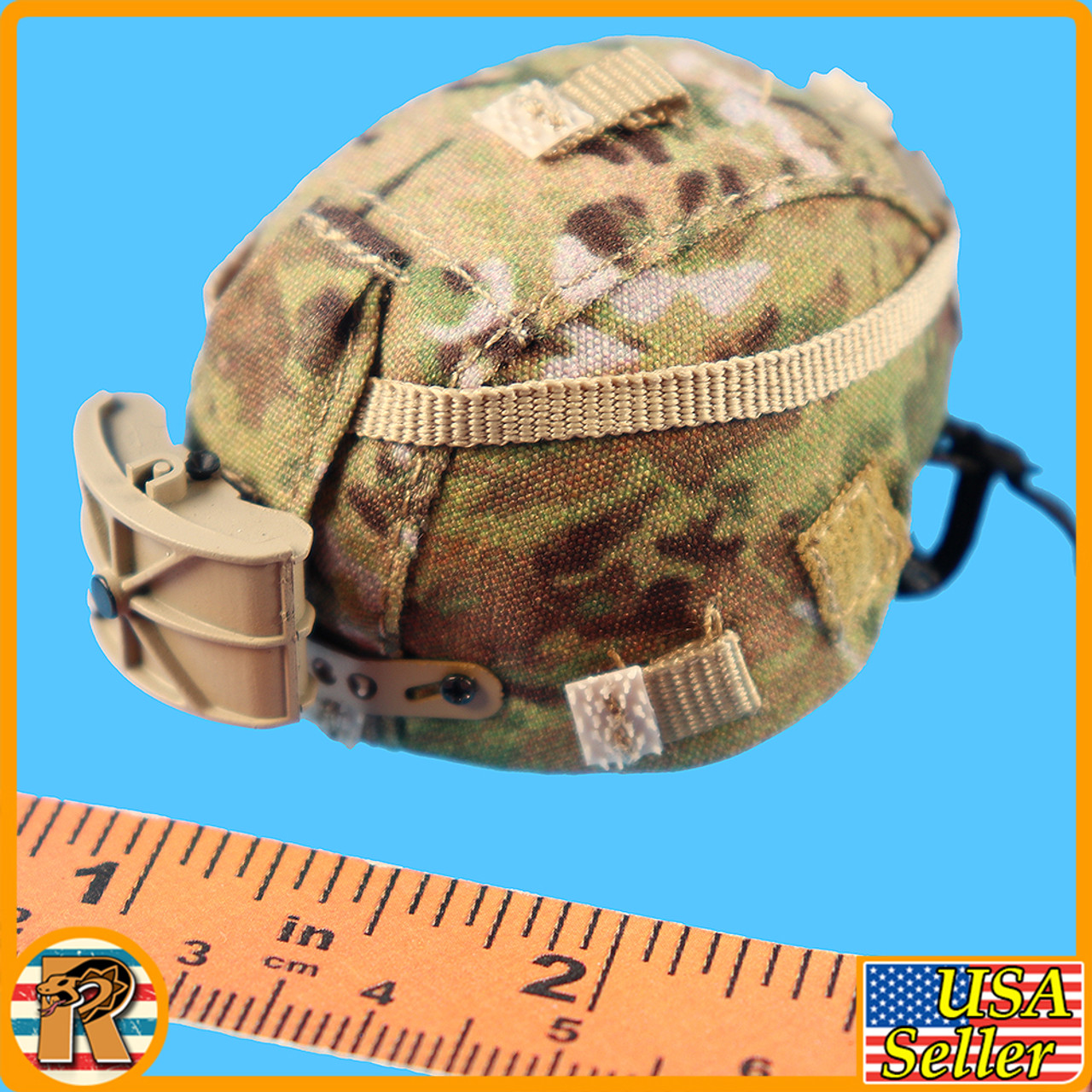173rd Airborne Brigade - Helmet & NVG - 1/6 Scale