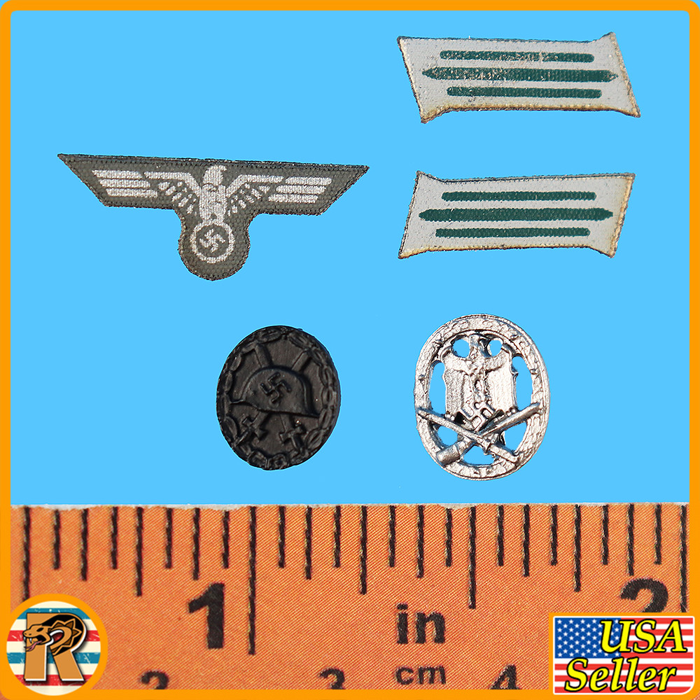 Jurgen German Mine Detector - Badges Set - 1/6 Scale