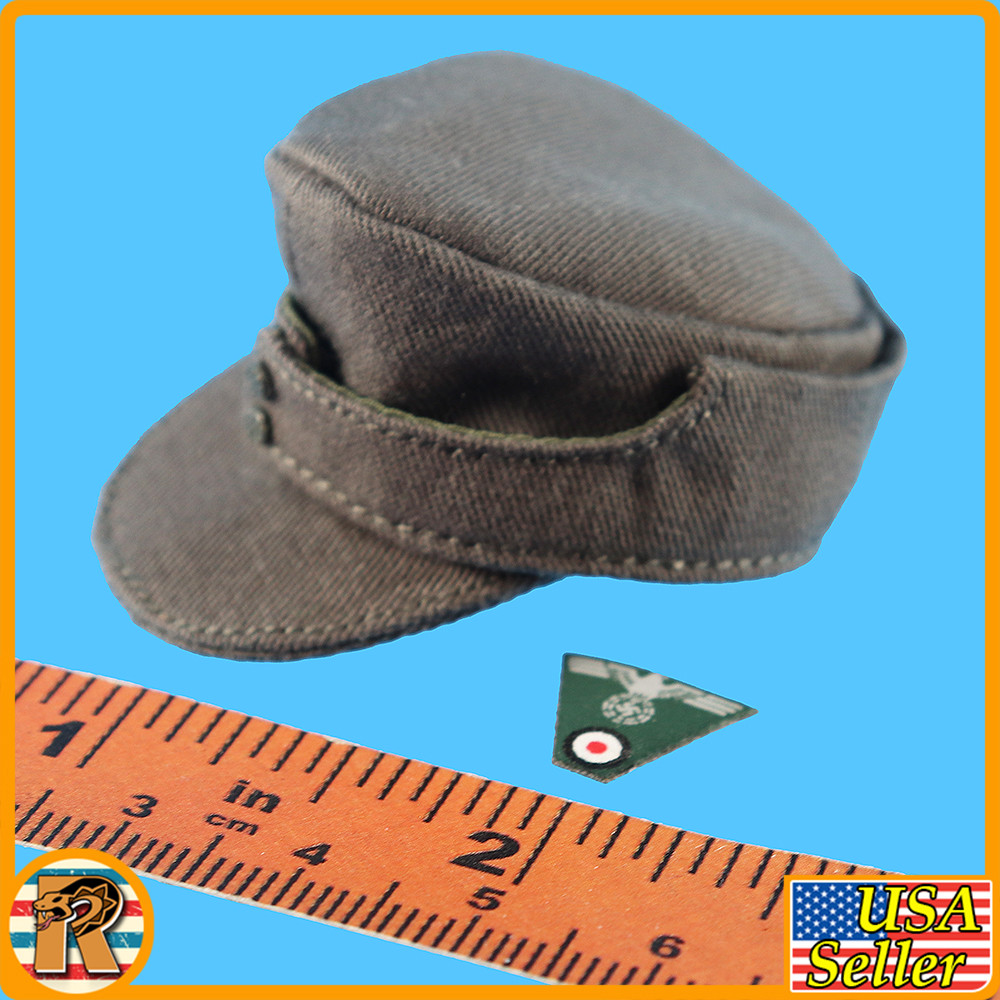 Jurgen German Mine Detector - Field Hat w/ Patch - 1/6 Scale