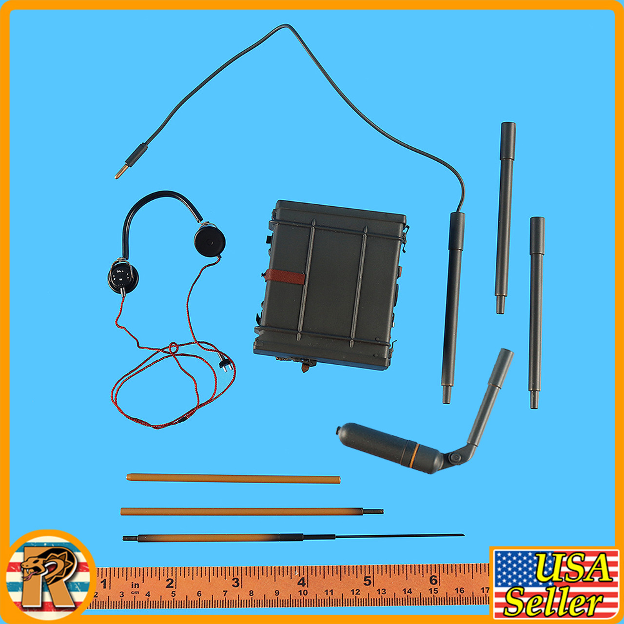 Jurgen German Mine Detector - Mine Detector Set - 1/6 Scale