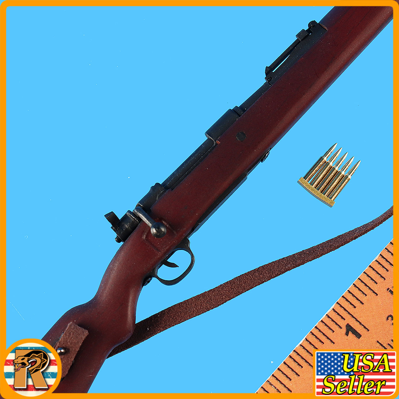 Jurgen German Mine Detector - K98 Rifle (Wood & Metal) - 1/6 Scale