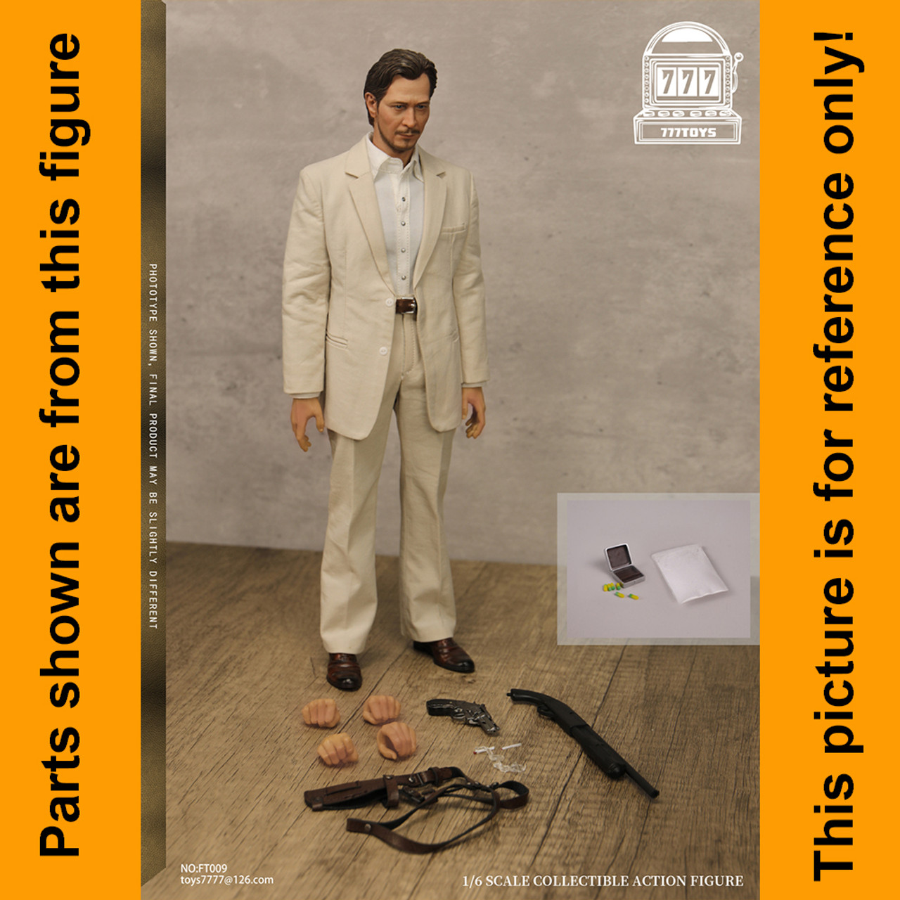 Poison Police - Nude Figure w/ Hands - 1/6 Scale
