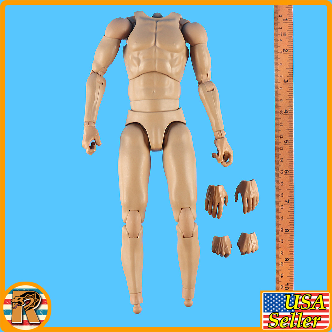Poison Police - Nude Figure w/ Hands - 1/6 Scale