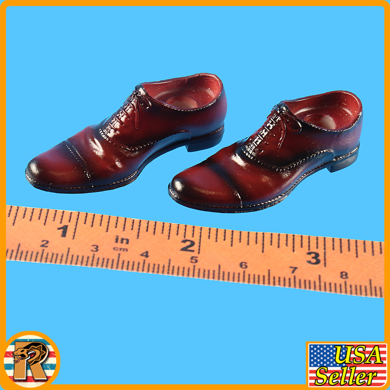 Poison Police - Dress Shoes (for Balls) - 1/6 Scale