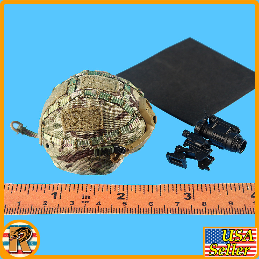 Brigade of Gurkhas - Helmet & NVG Set - 1/6 Scale Part - Easy Simple