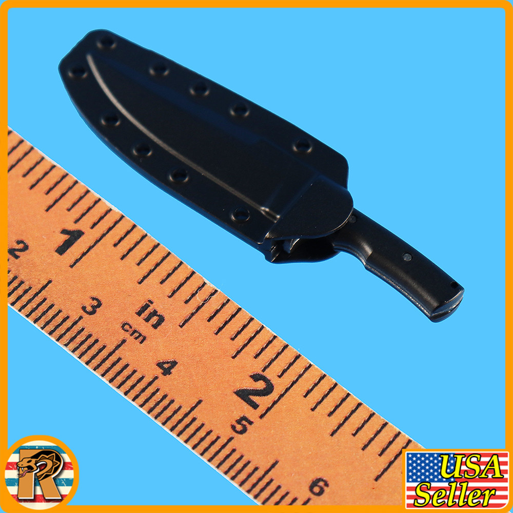 Coalition Forces RA - Knife & Sheath - 1/6 Scale