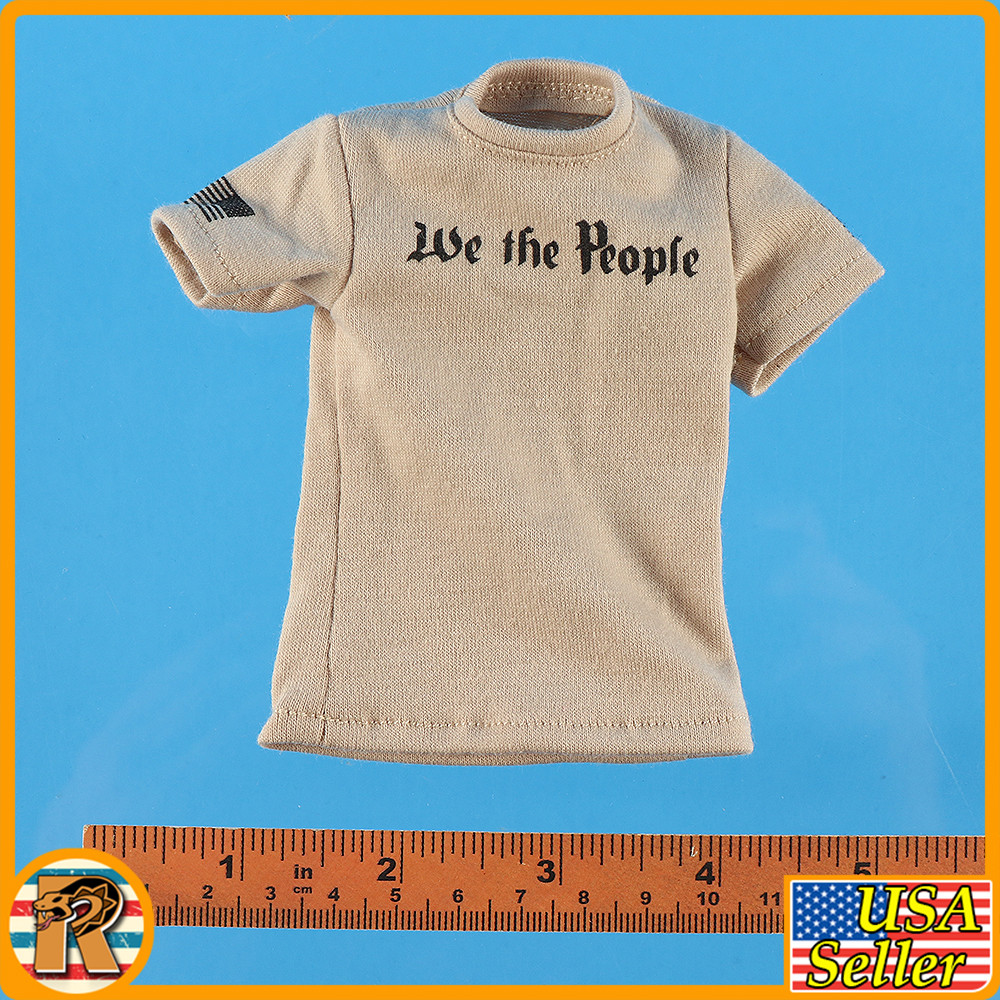 Coalition Forces RA - Beige T Shirt - 1/6 Scale