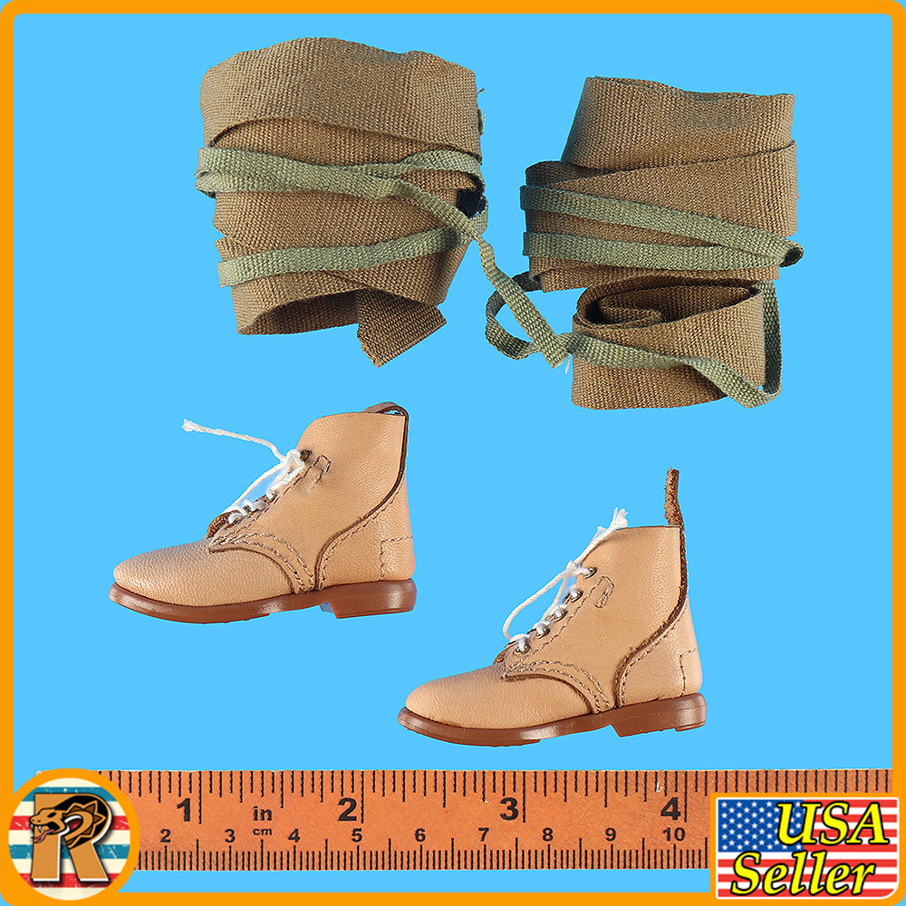 1943 Burma - Boots & Leggings - 1/6 Scale Part - IQO