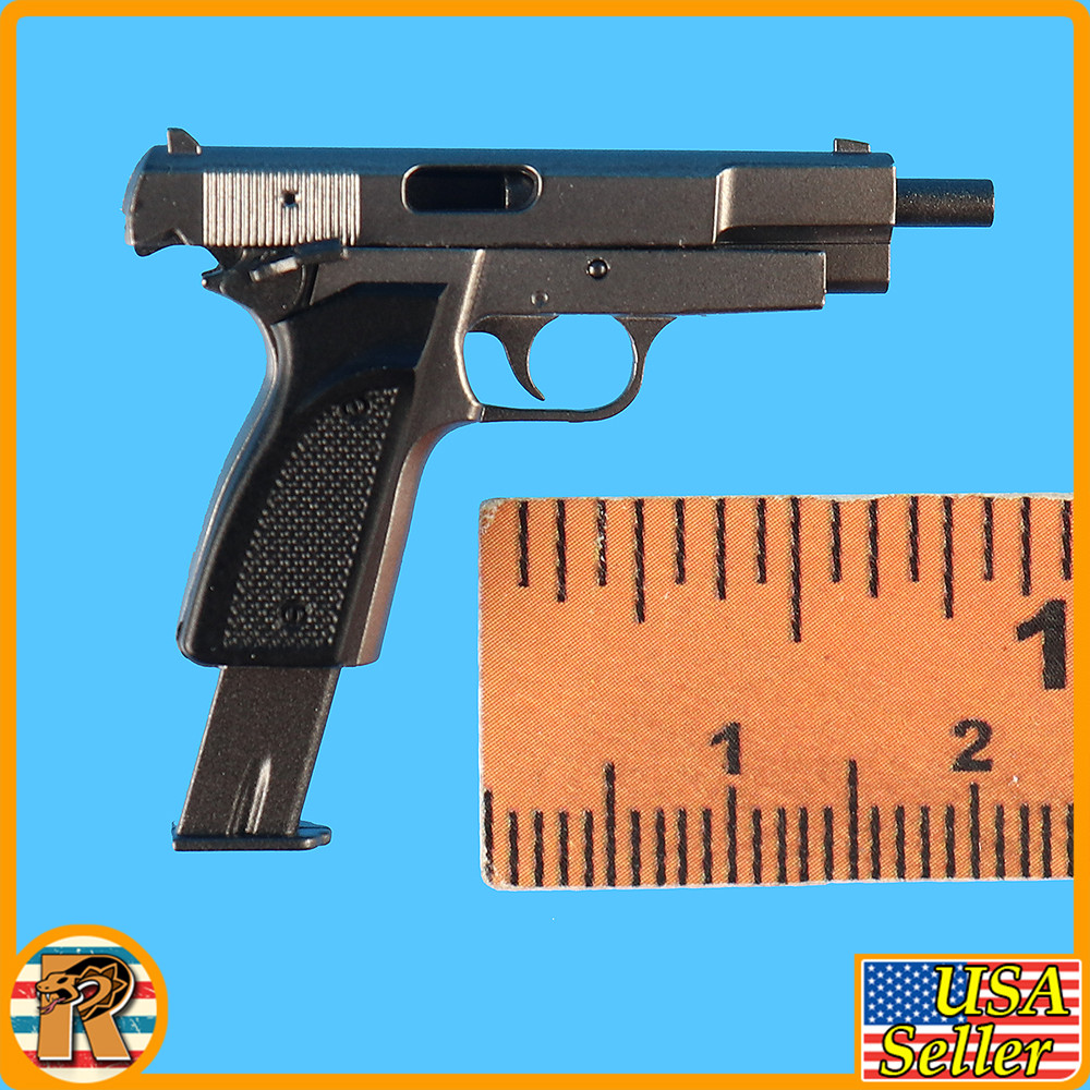 British SAS Gunner - Browning HP Pistol - 1/6 Scale Part - Damtoys