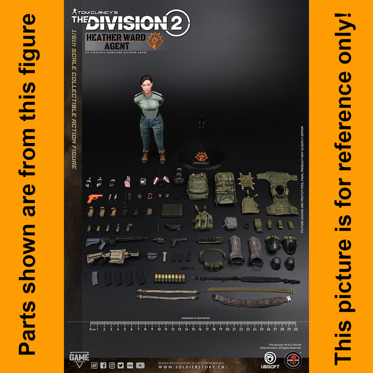 Heather Ward Division 2 - Stinger Hive - 1/6 Scale