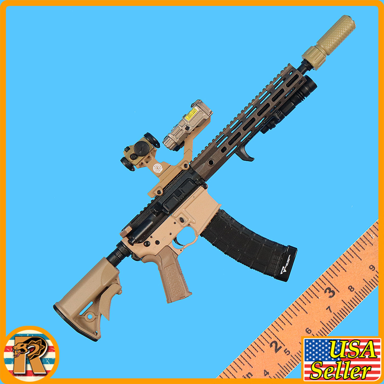 HRT Minuteman ShotShow - AR15 Assault Rifle Set - 1/6 Scale