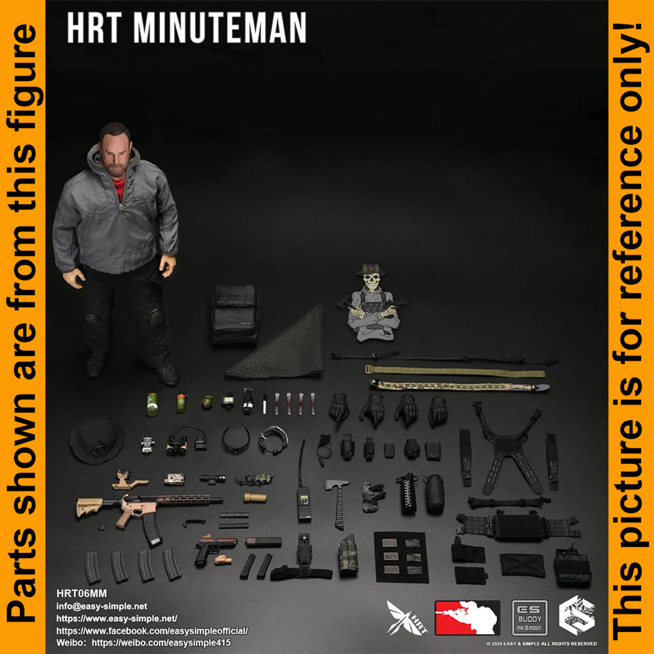 HRT Minuteman ShotShow - Red T Shirt - 1/6 Scale
