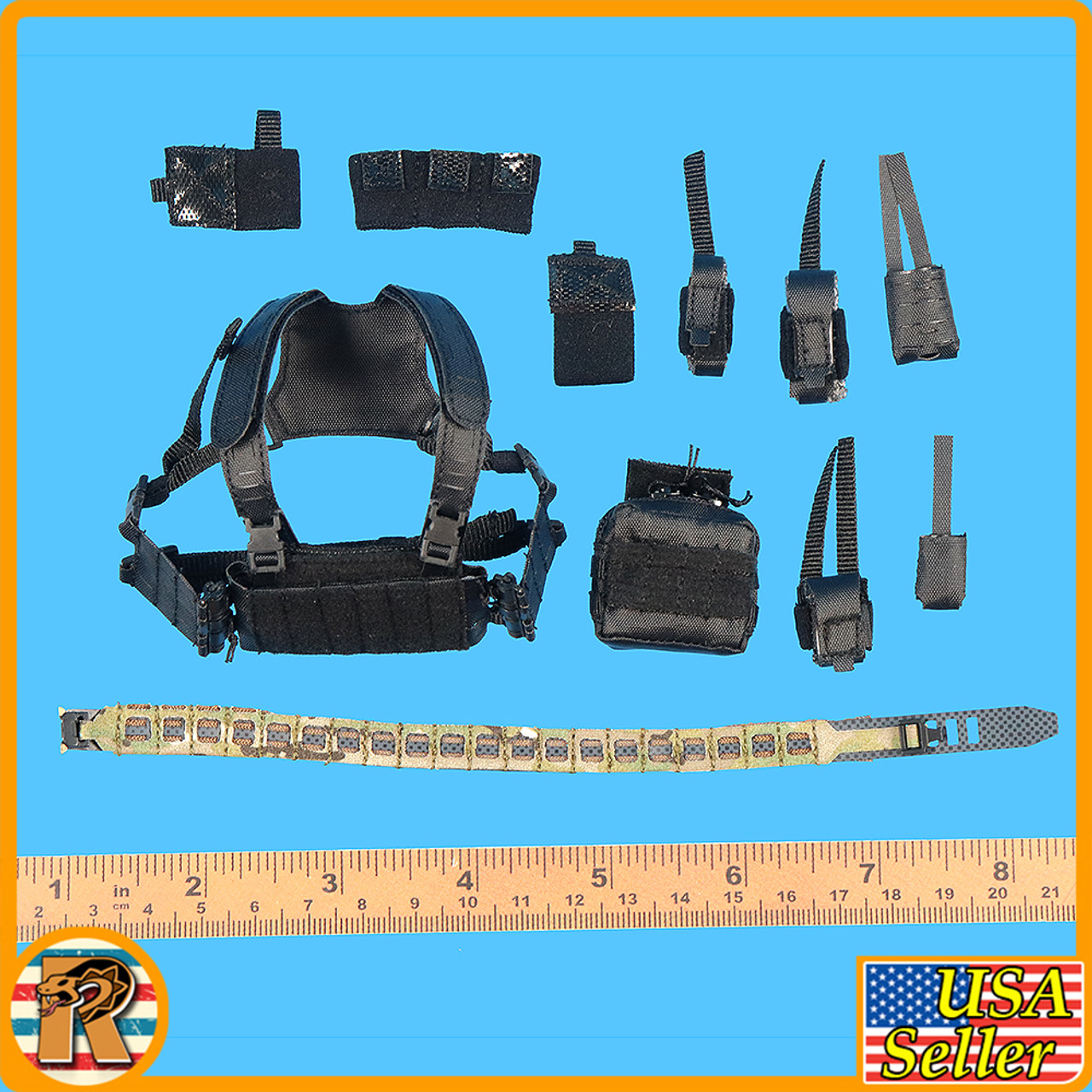 HRT Minuteman ShotShow - Tactical Belt & Vest Set - 1/6 Scale