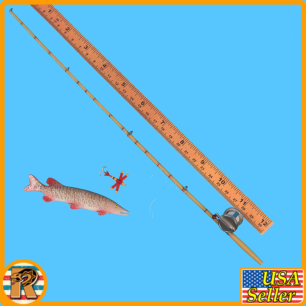 John Red Dead Cowboy - Fishing Pole Set - 1/6 Scale