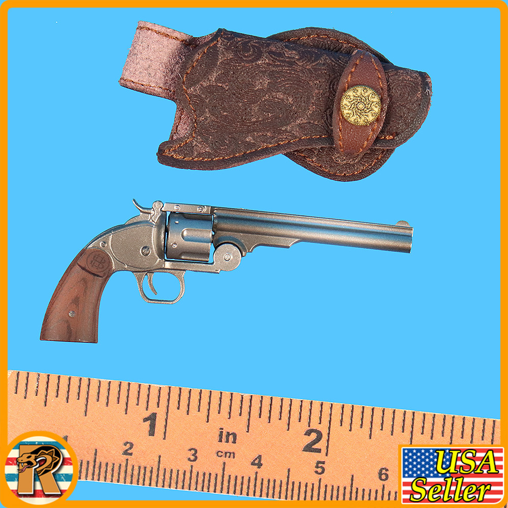 John Red Dead Cowboy - Scholfield Revolver #3 - 1/6 Scale Part - Lim Toys