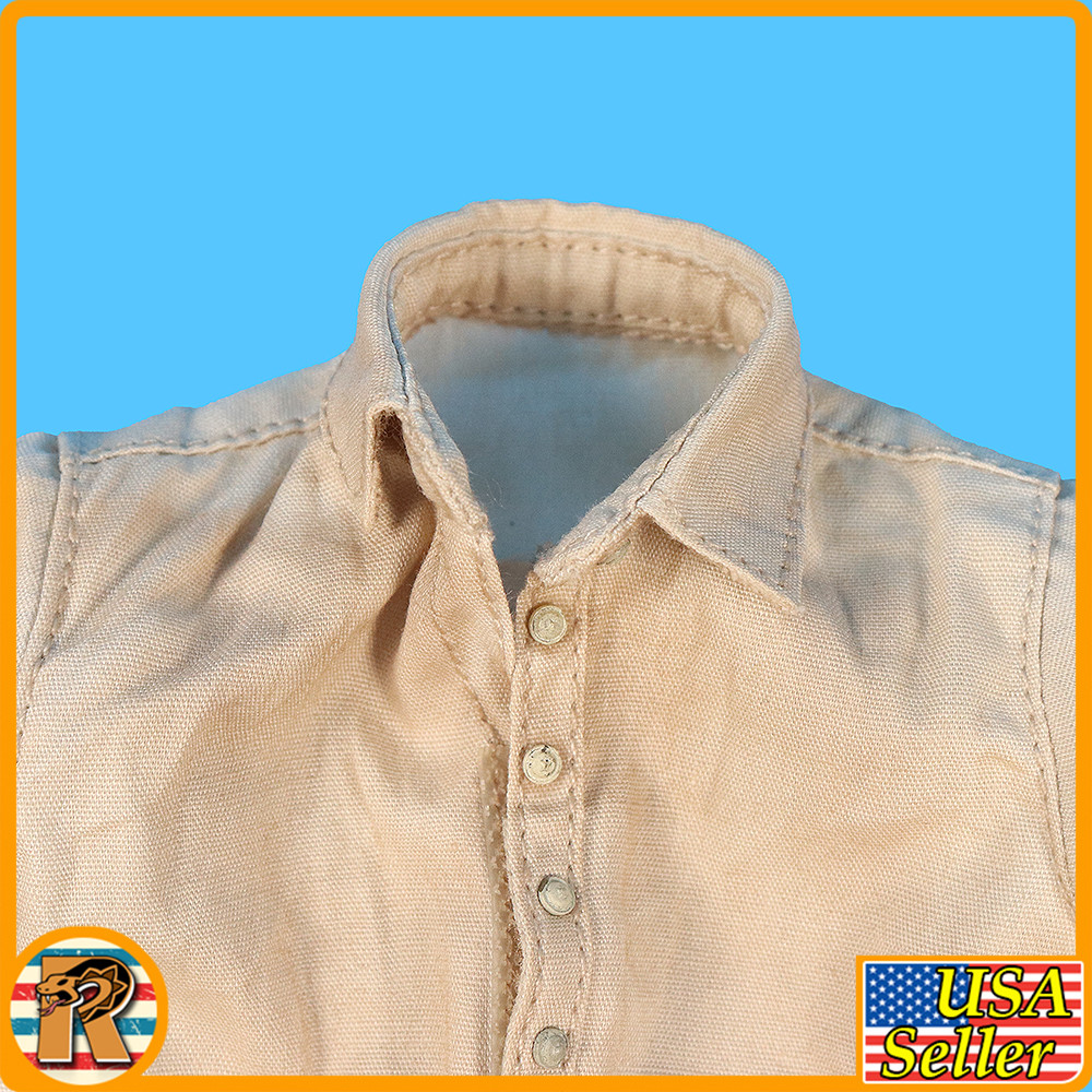 John Red Dead Cowboy - Weathered Shirt & Collar #4 - 1/6 Scale Part - Lim Toys