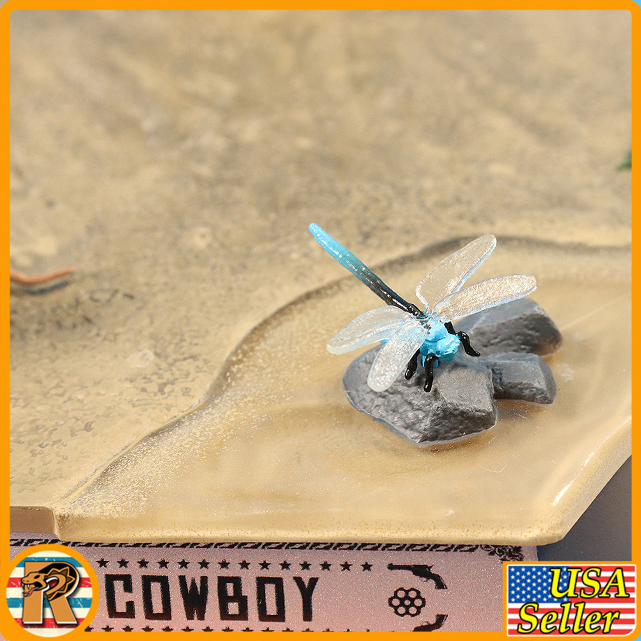 John Red Dead Cowboy - Display Stand - 1/6 Scale