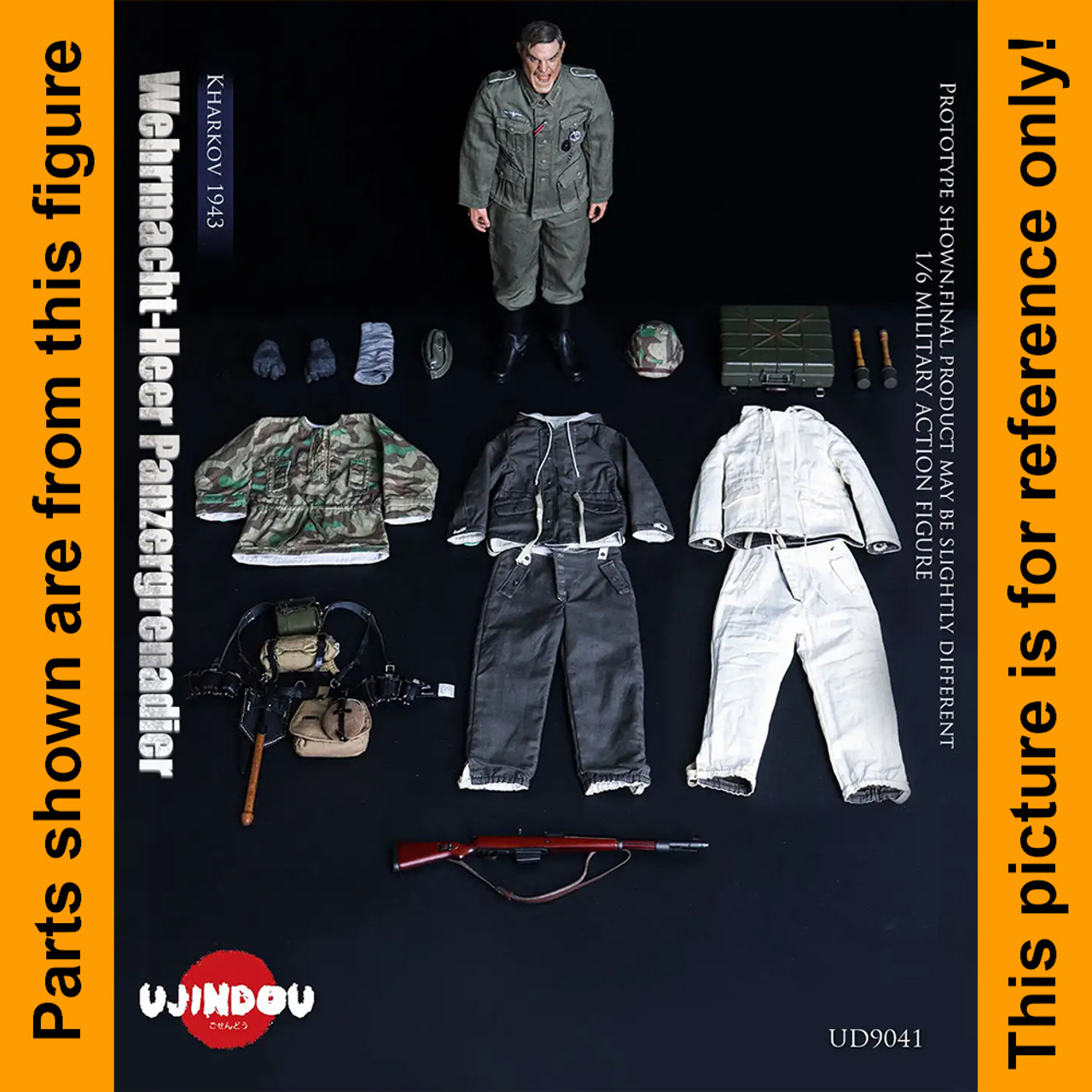 Kharkov Panzergrenadier - KAR Ammo Pouches - 1/6 Scale