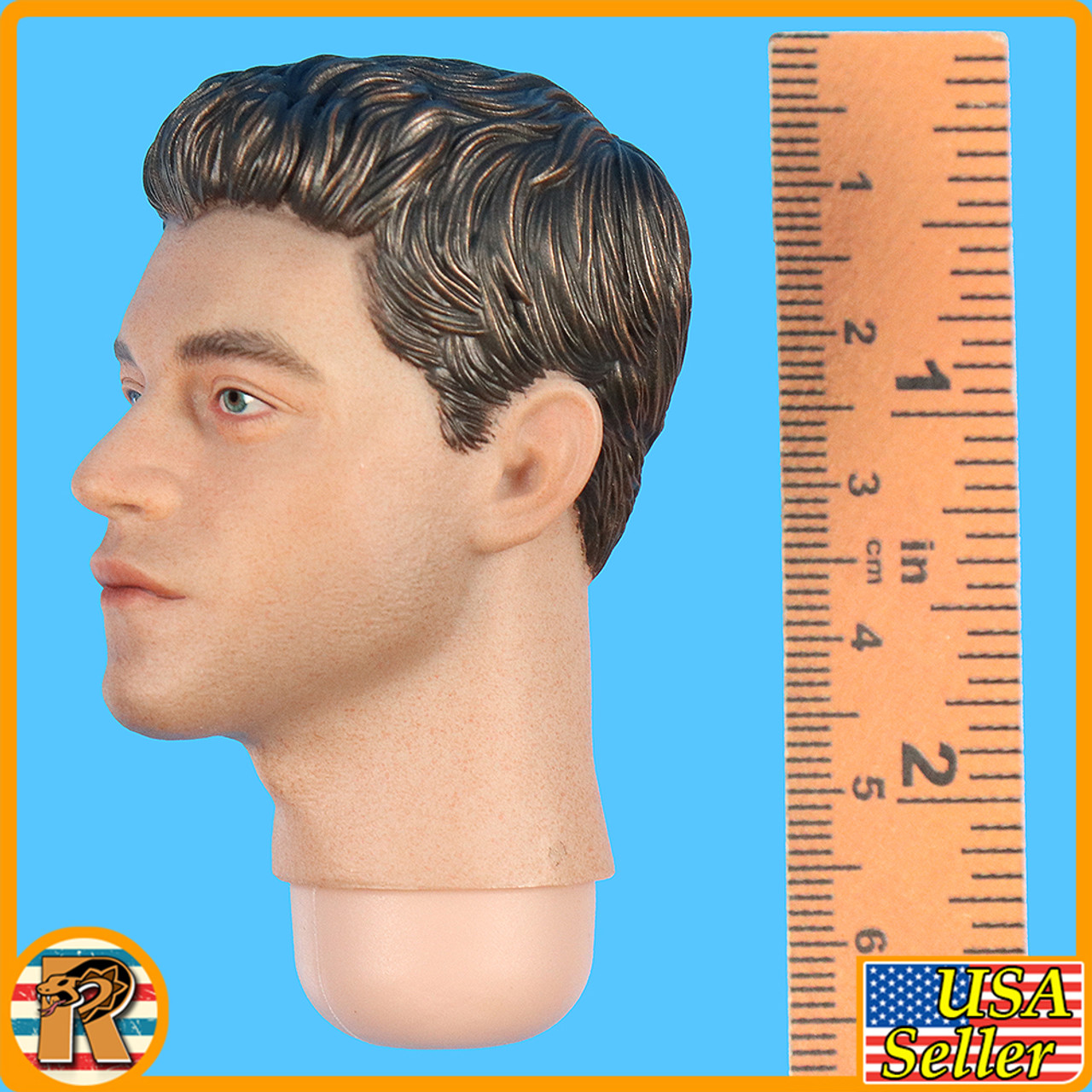 USMC Mortar SNAFU - Head Sculpt w/ Neck - 1/6 Scale