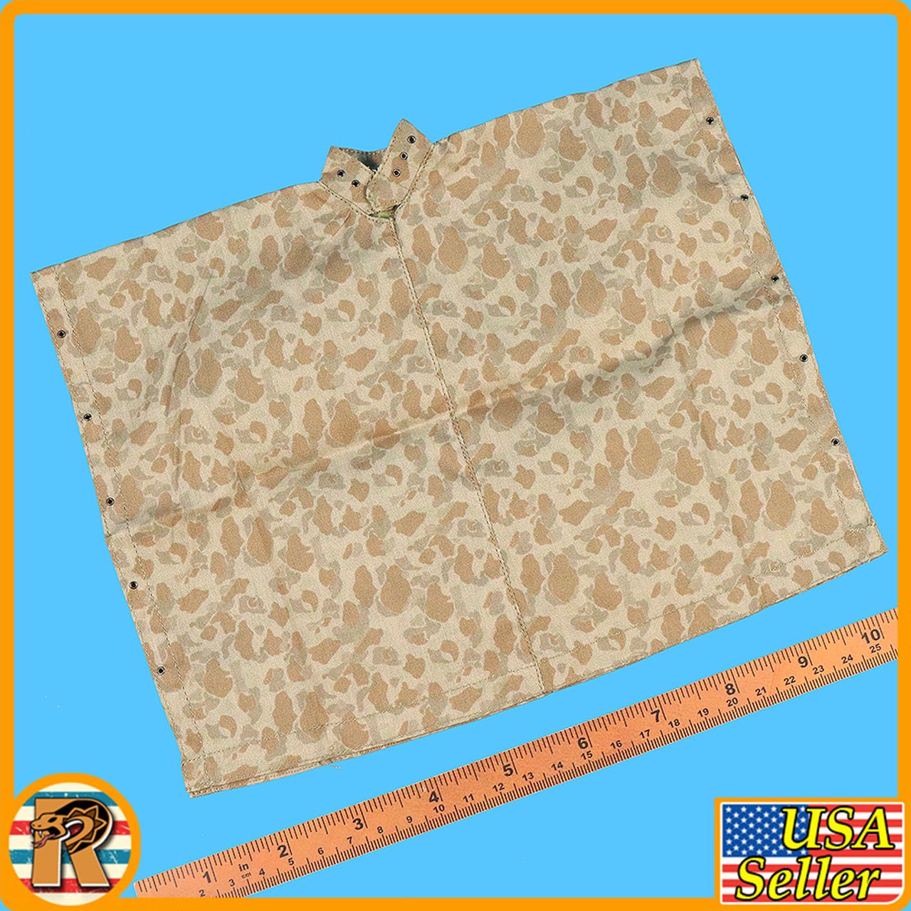 USMC Mortar SNAFU - Reversable Camo Poncho - 1/6 Scale