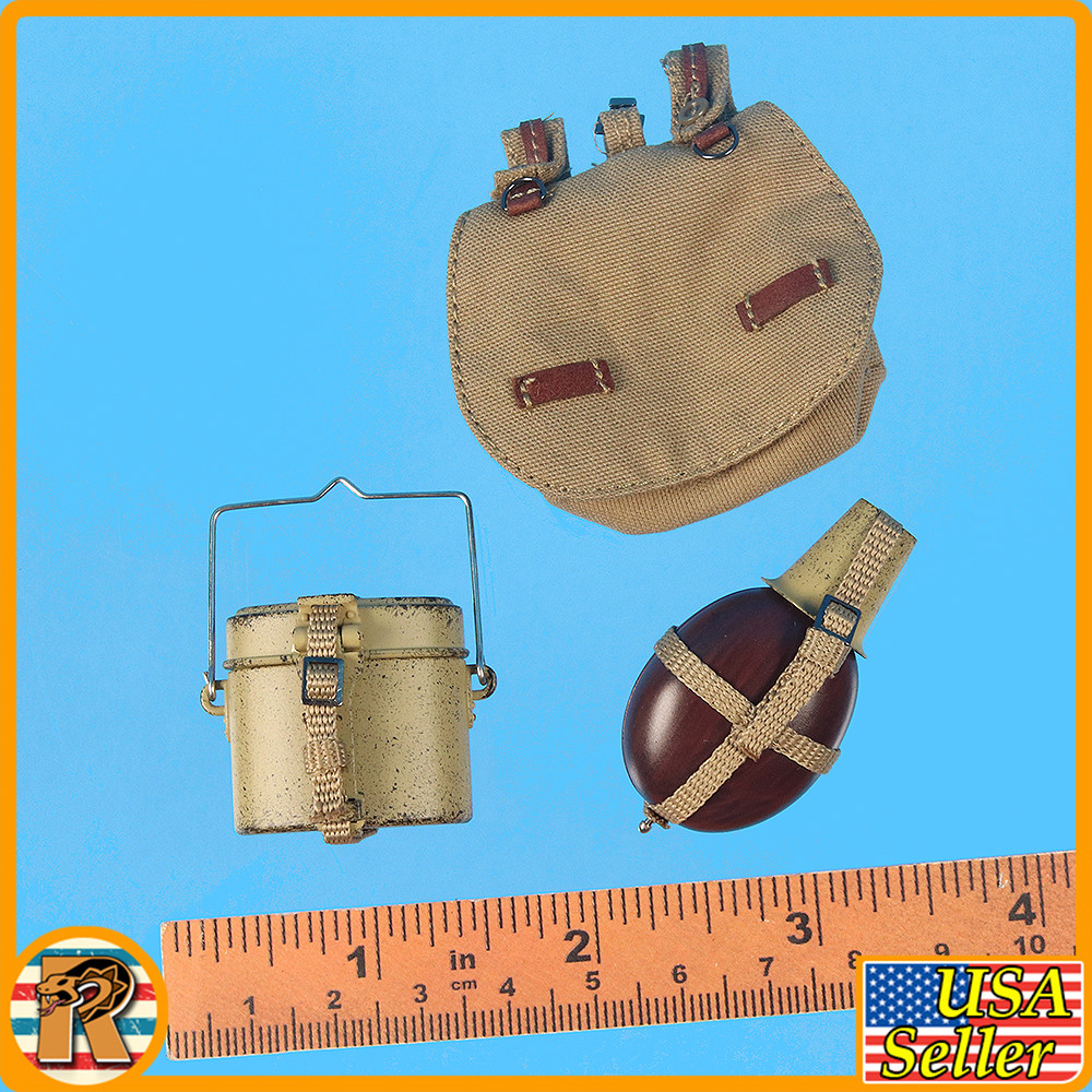 Supply Duty Ishaan - Belt Set with Pouches #2 - 1/6 Scale Part - DID