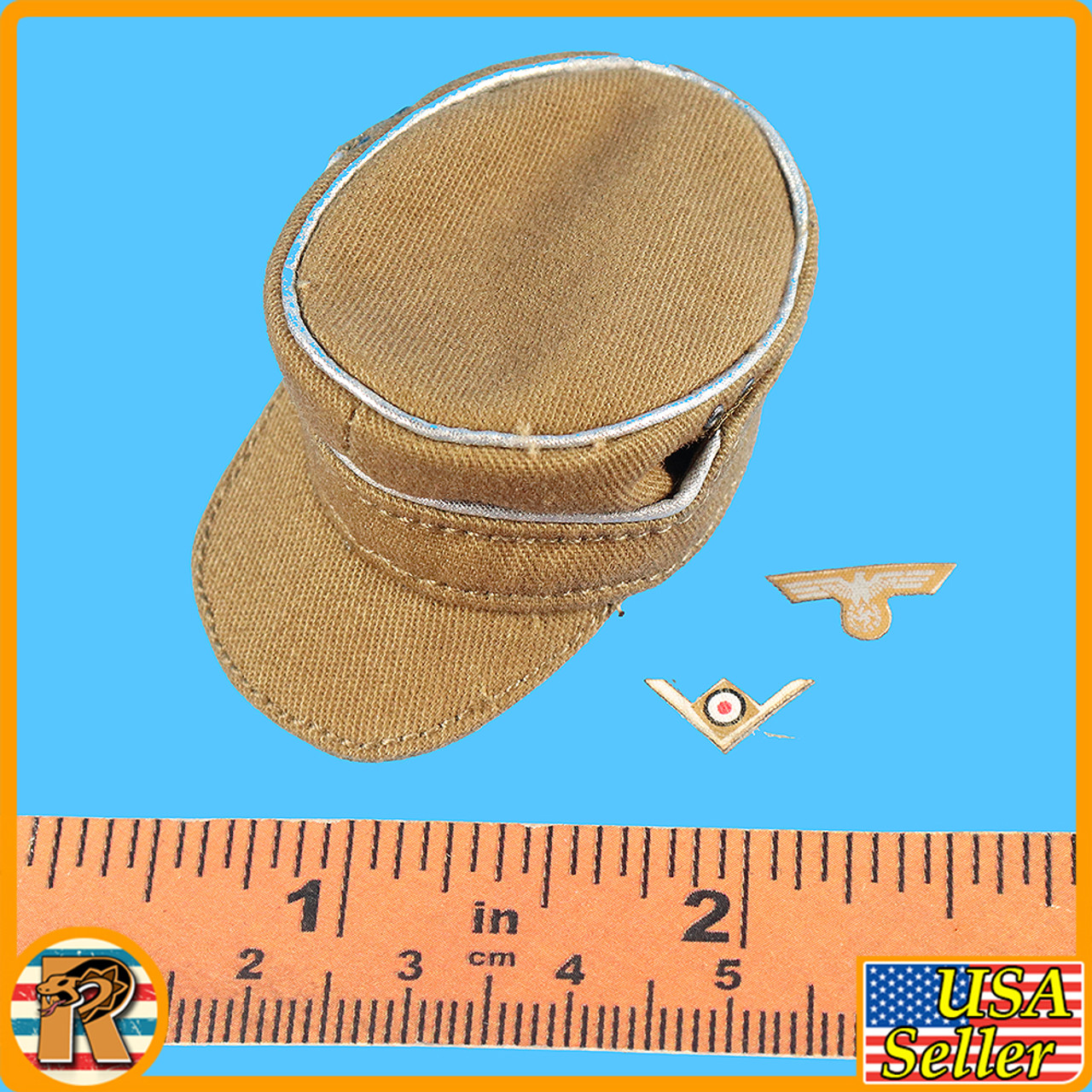 Supply Duty Ishaan - Field Hat & Badges - 1/6 Scale