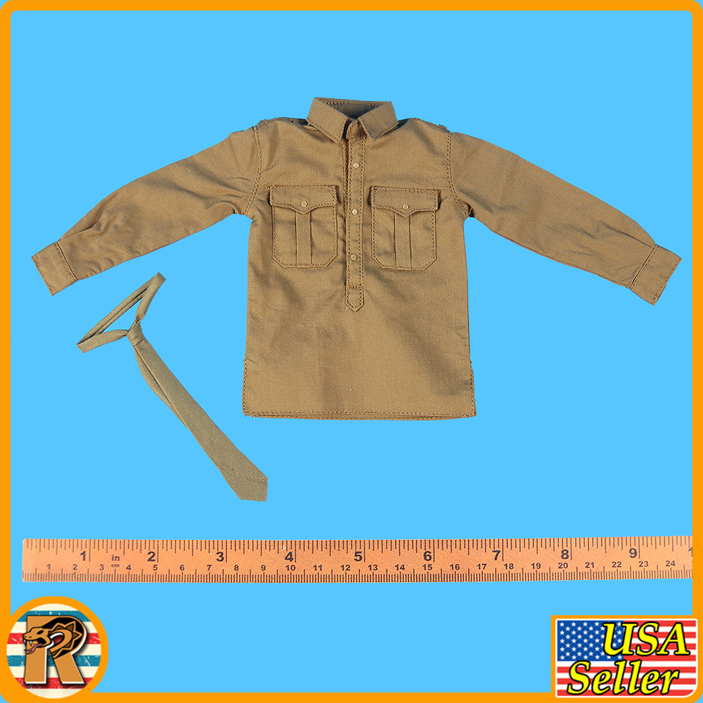 Supply Duty Ishaan - Collar Shirt & Tie - 1/6 Scale