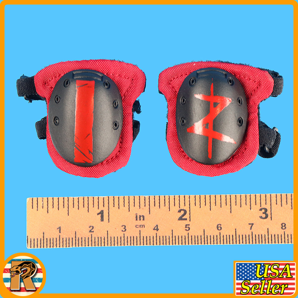 Zombie Hunter - Knee Pads #1 - 1/6 Scale