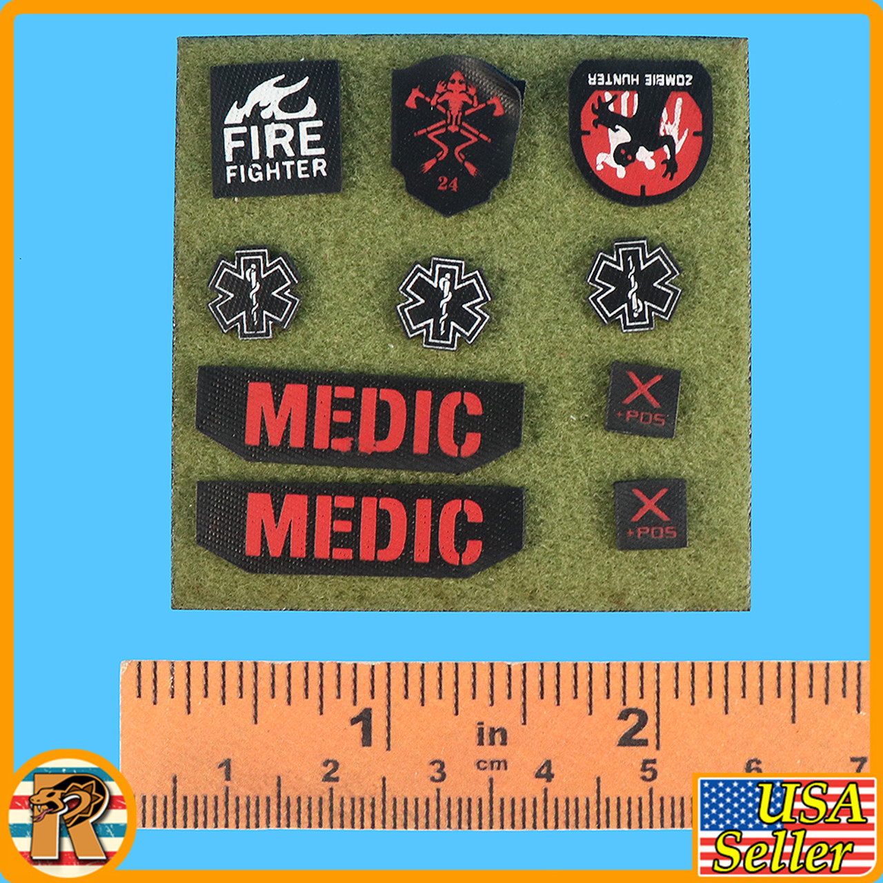Zombie Hunter - Patches Set - 1/6 Scale