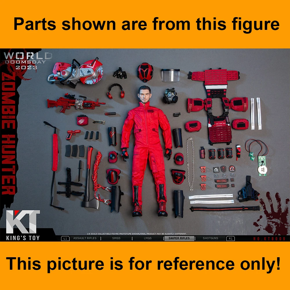 Zombie Hunter - Vest & Pouch Set - 1/6 Scale Part - Kings Toy