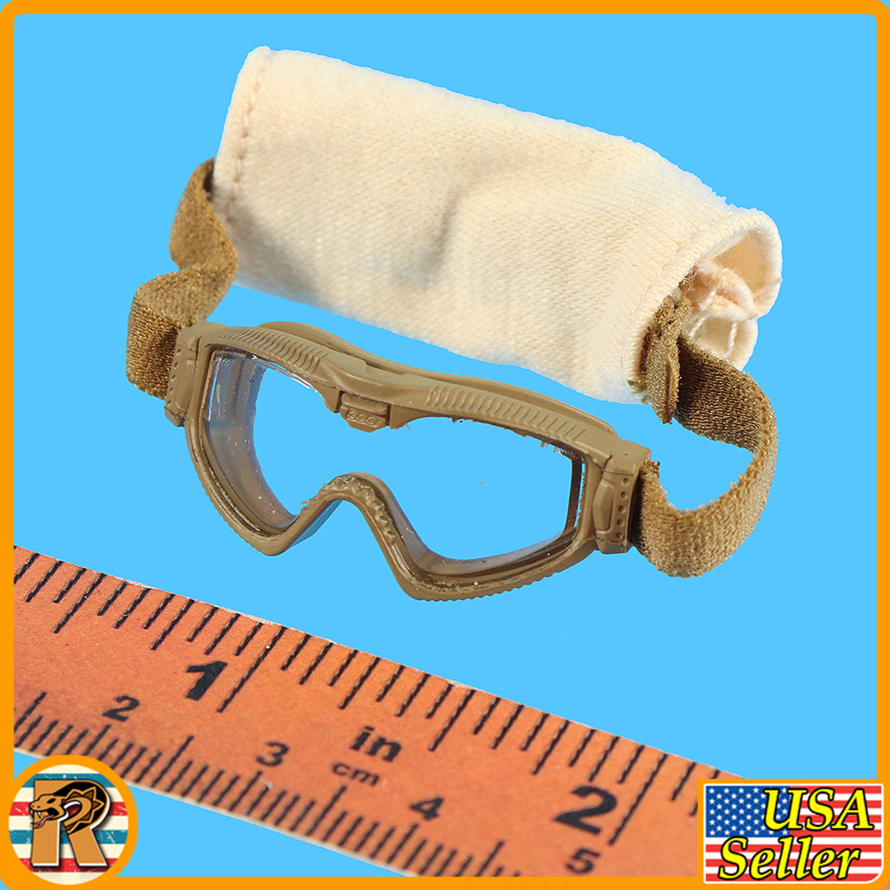 FSB Alpha Team Leader R - Goggles w/ Cover - 1/6 Scale