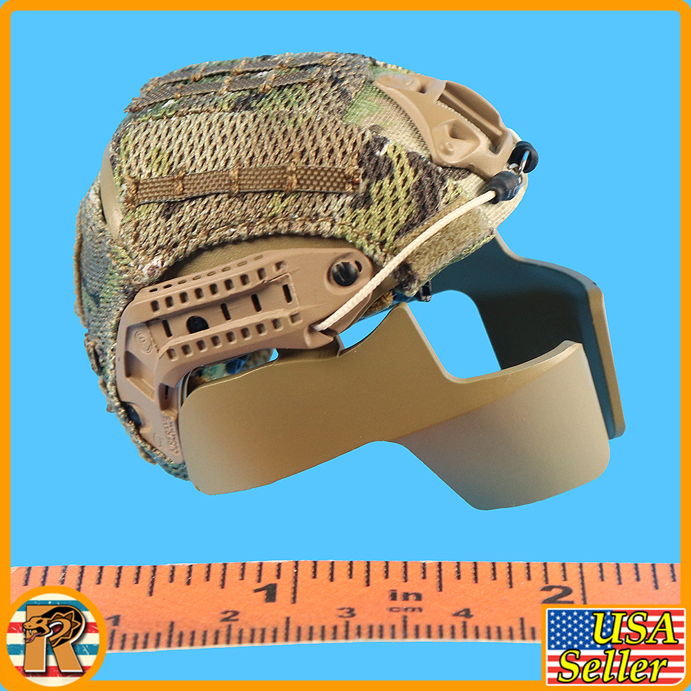 FSB Alpha Team Leader R - Airframe Helmet Set - 1/6 Scale